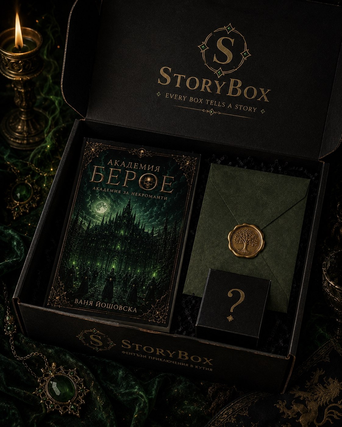 StoryBox — изданието Берое: книга от Ваня Иванова в черна кутия